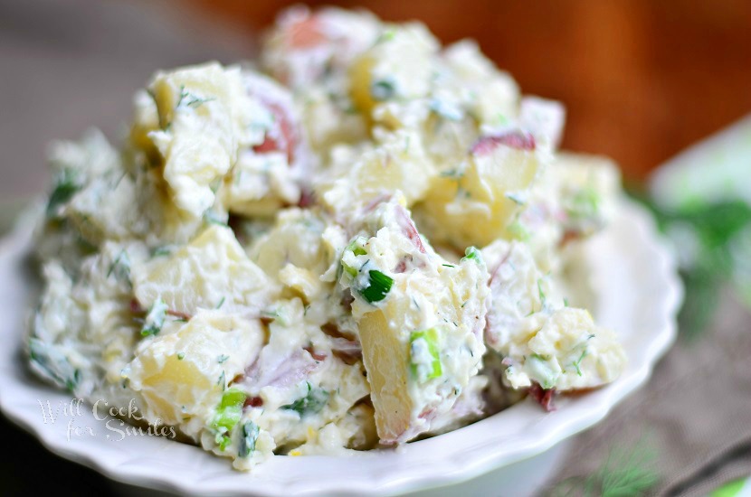 Parmesan Dill Potato Salad