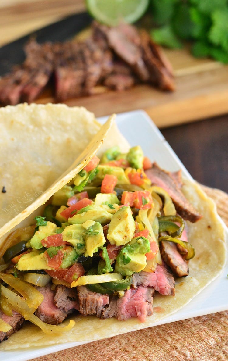 Carne Asada Tacos. from willcookforsmiles.com