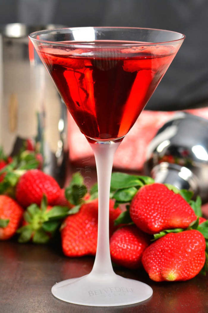 Strawberry Shortcake Martini Will Cook For Smiles