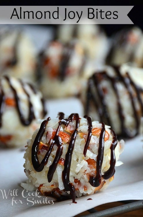 Almond Joy Bites - Will Cook For Smiles