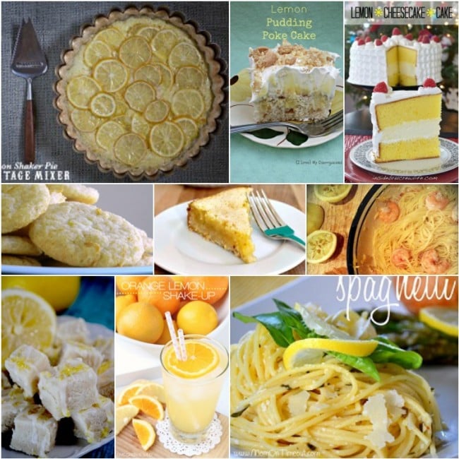 Food Fight Winners, Lemon Recipes  Submit Your August Posts  Will Cook For Smiles