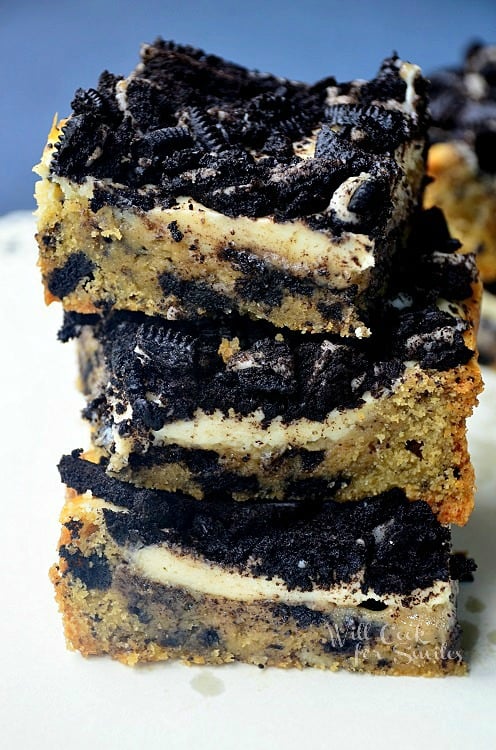 oreo cheesecake cookie bars 