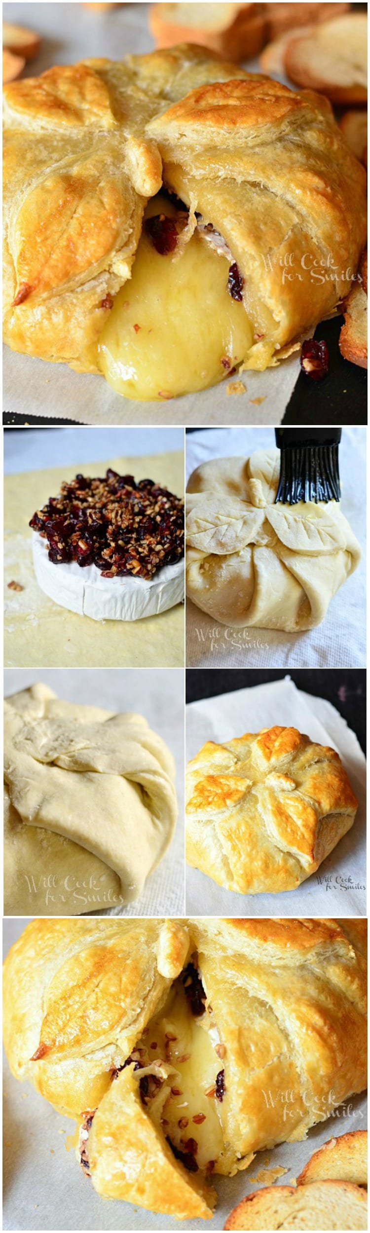 Cranberry Maple Baked Brie  Will Cook For Smiles