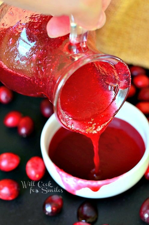 Homemade Cranberry Syrup - Will Cook For Smiles