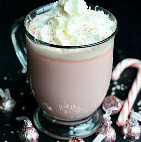 Peppermint White Hot Chocolate Will Cook For Smiles