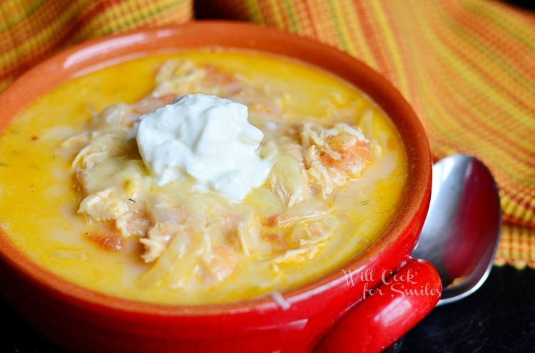 Homemade Creamy Chicken Enchilada Soup Will Cook For Smiles