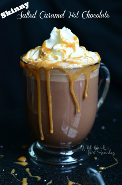 Skinny Salted Caramel Hot Chocolate - Will Cook For Smiles