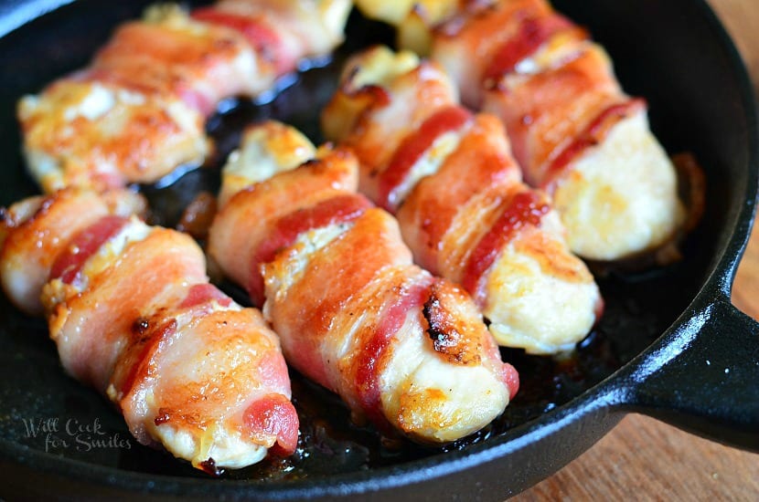 Bacon Wrapped Chicken Strips - Will Cook For Smiles