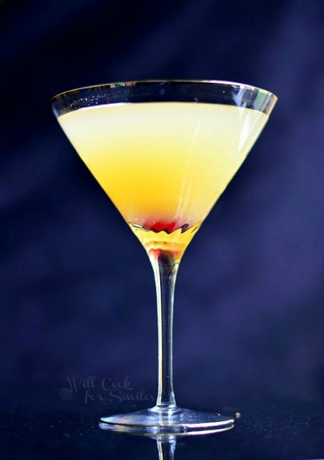 Flirtini - Pineapple Champagne Martini - Will Cook For Smiles