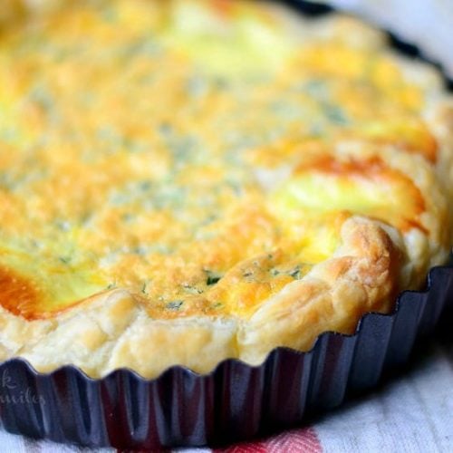 Easy Four Cheese Breakfast Souffle in Pastry - Will Cook For Smiles