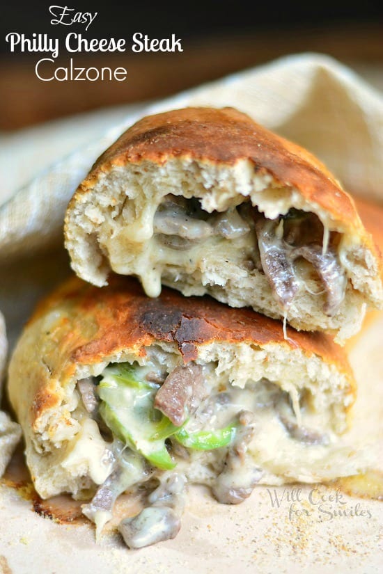 Easy Philly Cheese Steak Calzone Will Cook For Smiles