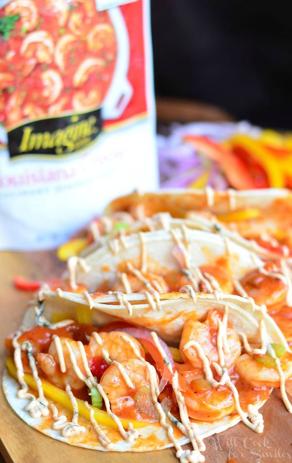 Louisiana Creole Shrimp Tacos  Will Cook For Smiles