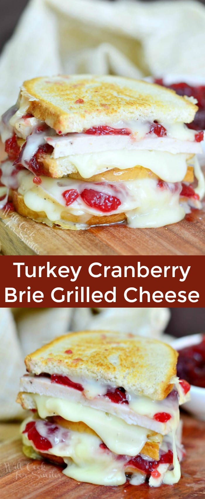 Turkey Cranberry Brie Grilled Cheese Will Cook For Smiles 