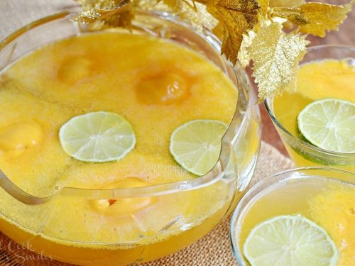 Champagne Sorbet Punch Will Cook For Smiles