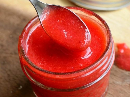 Strawberry Sauce Recipe (Strawberry Topping) 