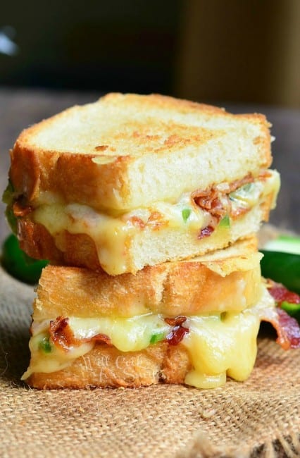 Jalapeno Popper Grilled Cheese - Will Cook For Smiles