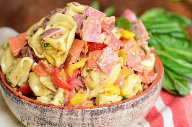 Italian Tortellini Salad - Will Cook For Smiles