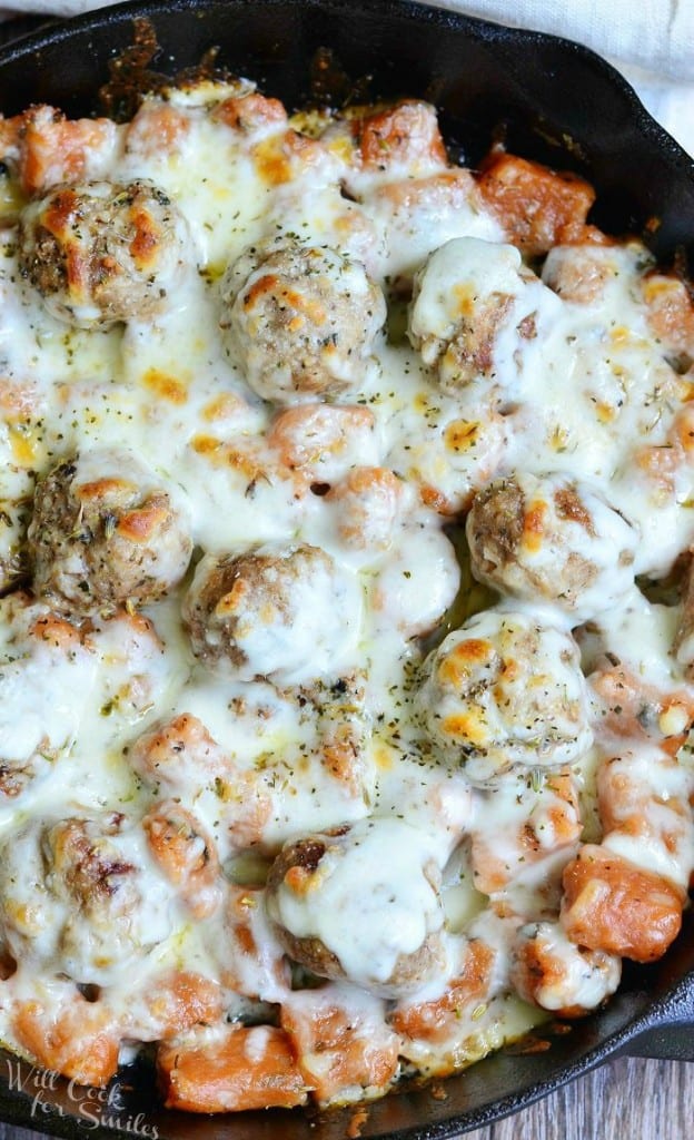 Meatball and Gnocchi Bake - Will Cook For Smiles