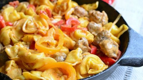 https://www.willcookforsmiles.com/wp-content/uploads/2015/09/Sausage-Peppers-and-Onion-Tortellini-Skillet-2-from-willcookforsmiles.com_-480x270.jpg