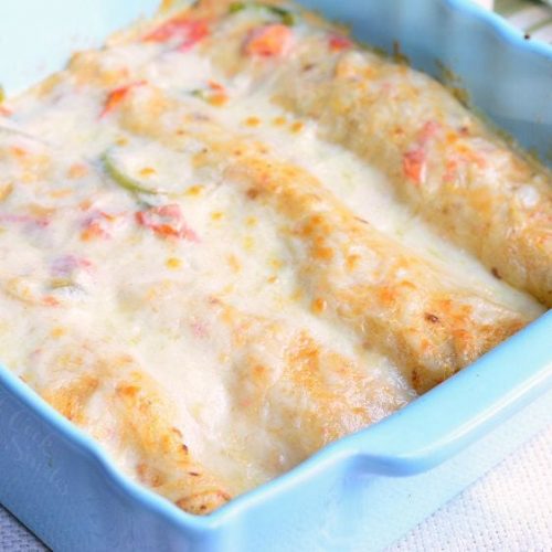 Spicy Creamy Shrimp Enchiladas Will Cook For Smiles