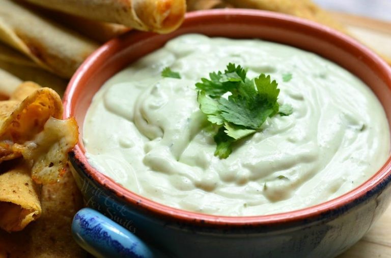 Avocado Ranch Dip - Will Cook For Smiles