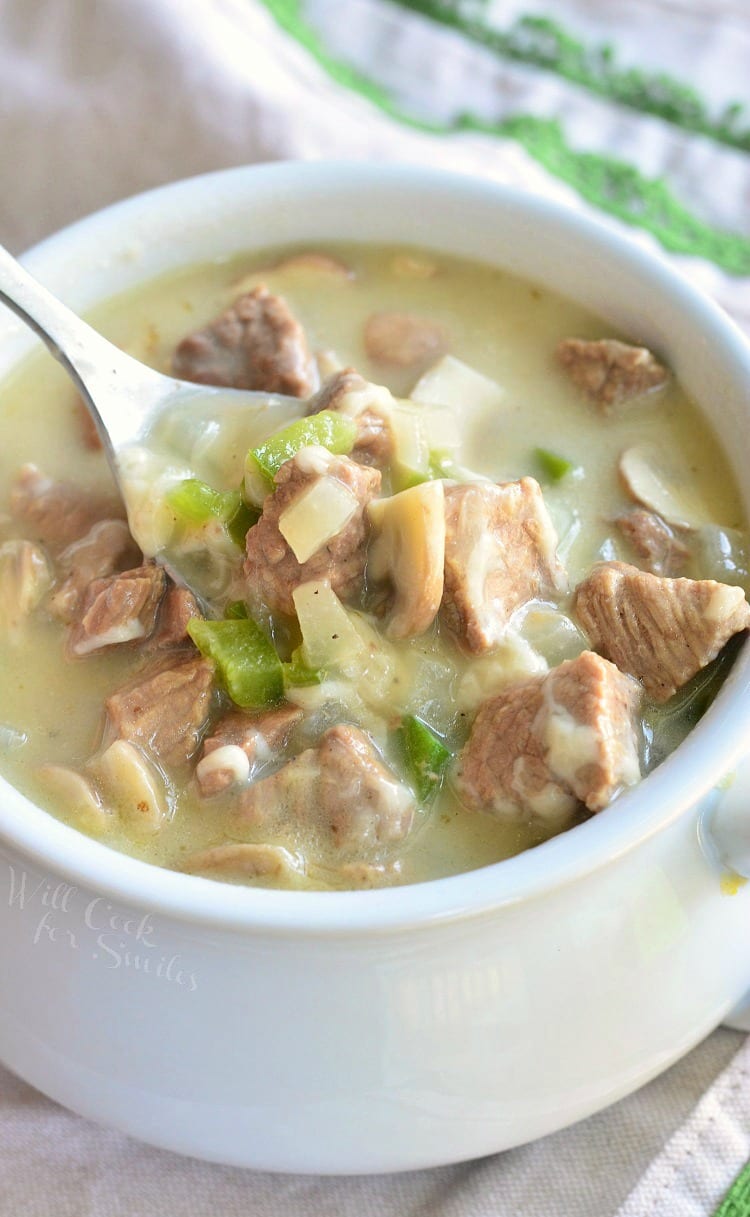 Steak and Cheese Soup - Will Cook For Smiles