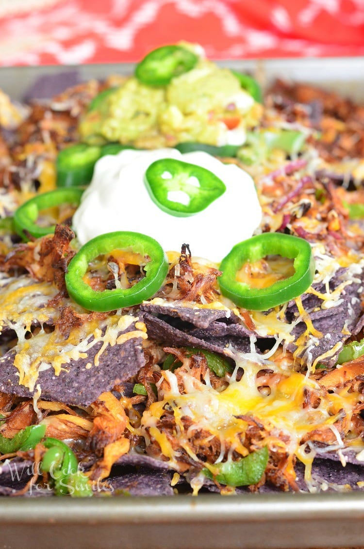 The Best Pulled Pork Nachos - Will Cook For Smiles