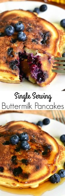 Single Serving Pancakes - When You Only Need A Couple Pancakes