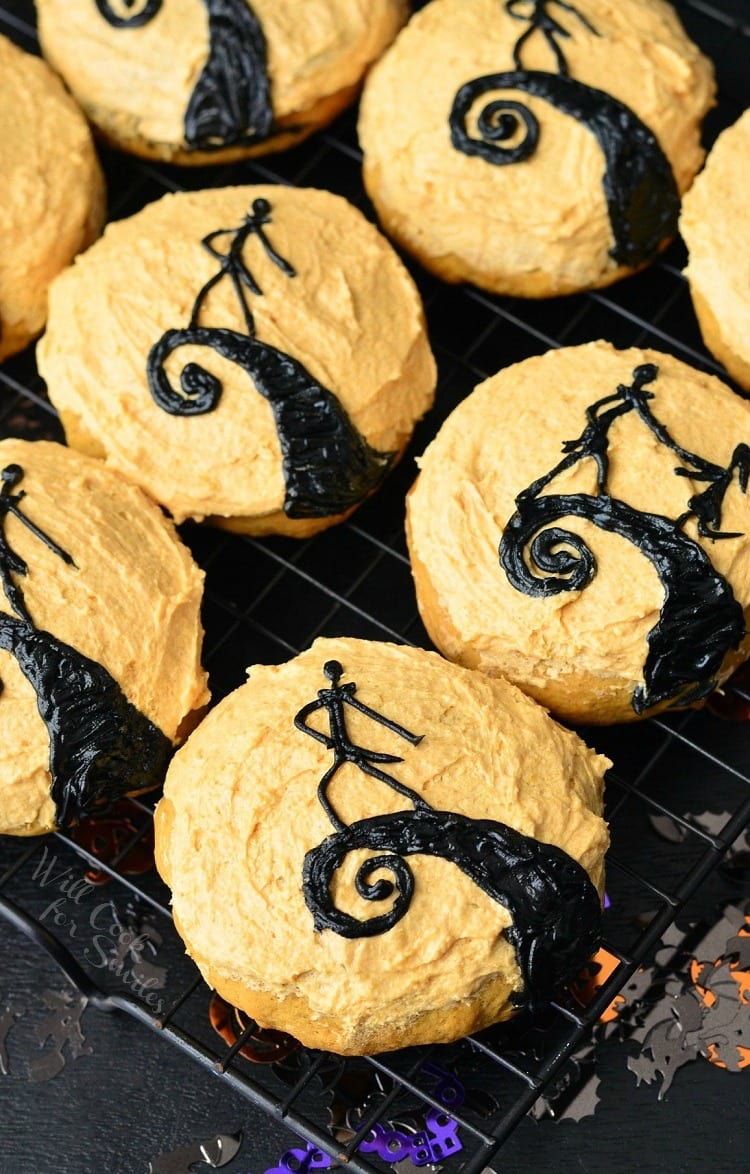 The Nightmare Before Christmas Pumpkin Cookies Will Cook For Smiles