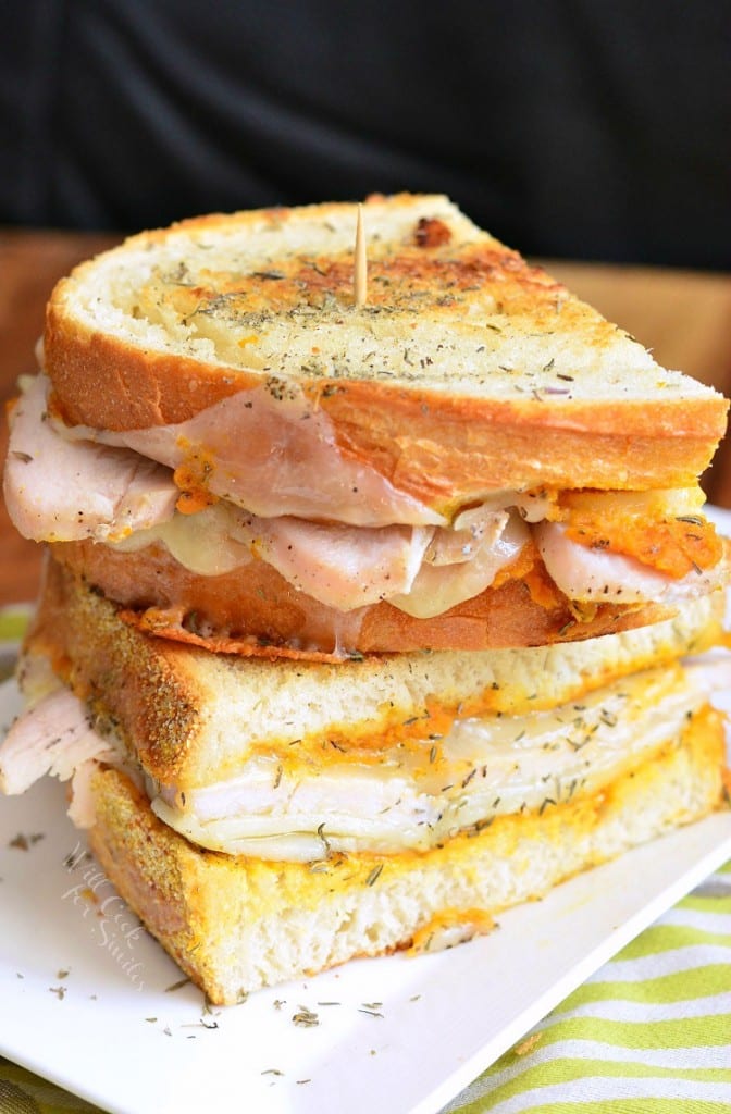 Pumpkin Turkey Grilled Cheese - Will Cook For Smiles