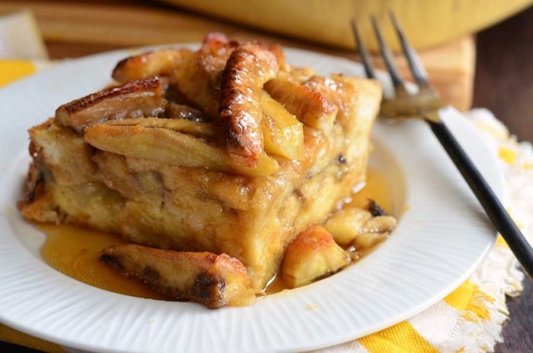 Bananas Foster Bread Pudding