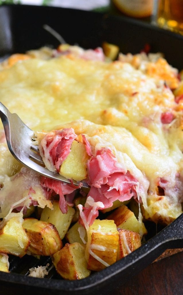 Reuben Loaded Roasted Potatoes - Will Cook For Smiles