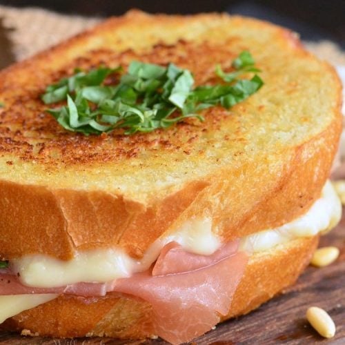 Italian Garlic Bread Grilled Cheese - Will Cook For Smiles