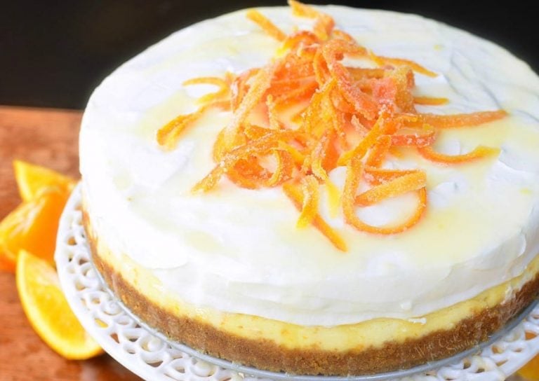 Orange Creamsicle Cheesecake