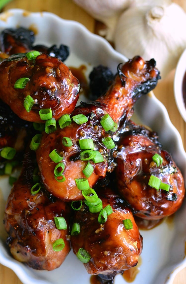 Sweet Garlic Grilled Chicken Drumsticks  Will Cook For Smiles