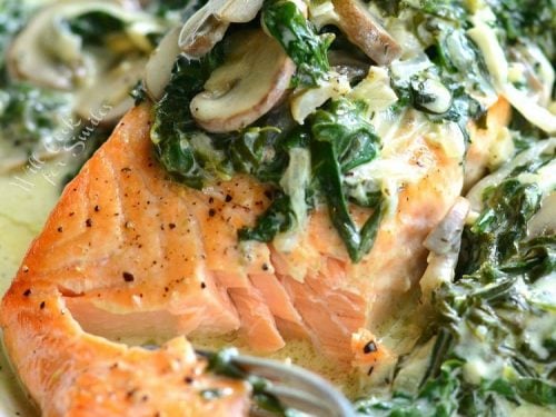 Salmon Florentine Recipe - Healthy and Easy Salmon Dinner