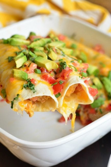 Western Omelet Breakfast Enchiladas - Will Cook For Smiles