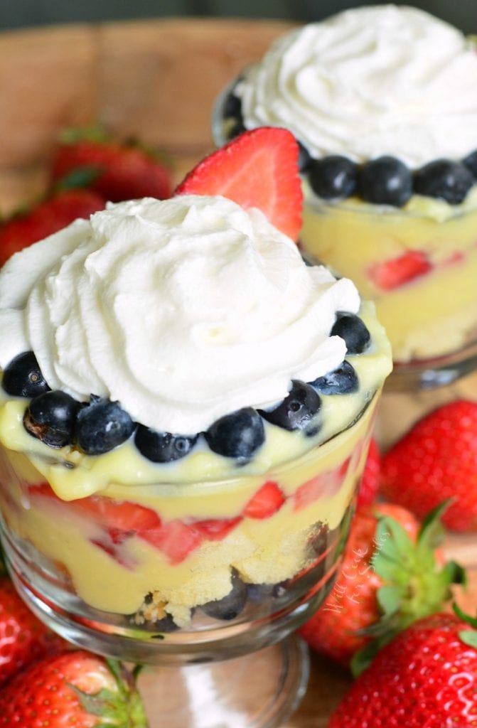 Easy Coconut Berry Trifle - Will Cook For Smiles