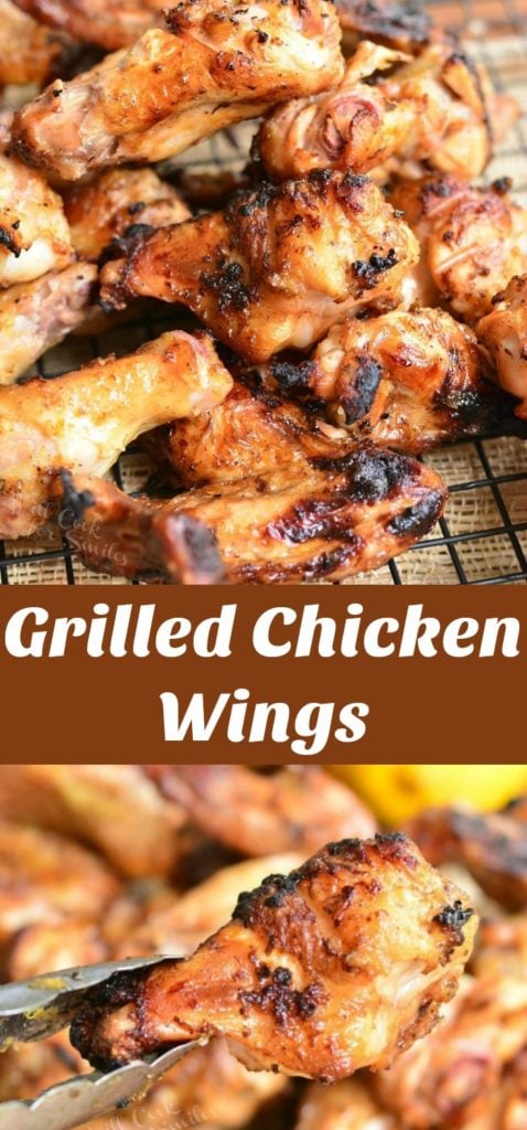 Lemon Pepper Grilled Chicken Wings - Will Cook For Smiles