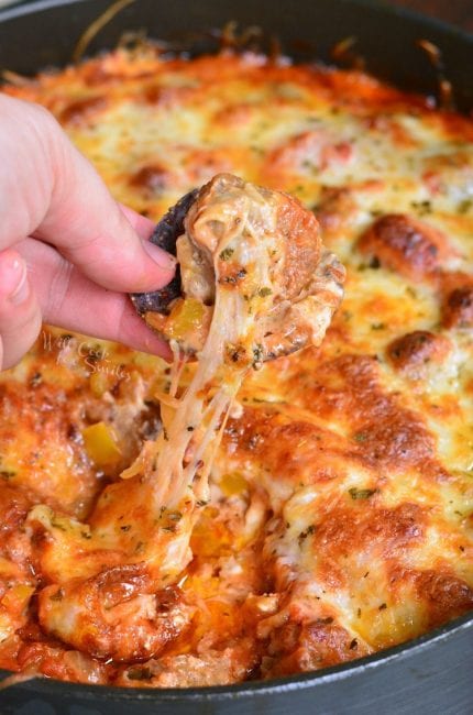 Cheesy Meatball Dip - Will Cook For Smiles