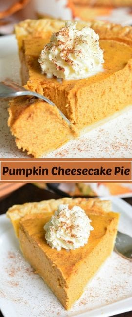 Pumpkin Cheesecake Pie - Will Cook For Smiles