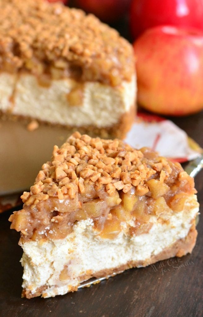 Apple Pie Cheesecake Will Cook For Smiles