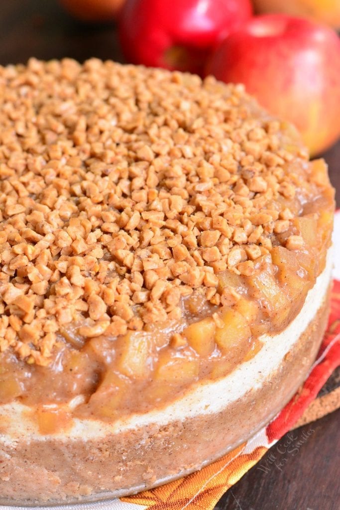 Apple Pie Cheesecake - Will Cook For Smiles