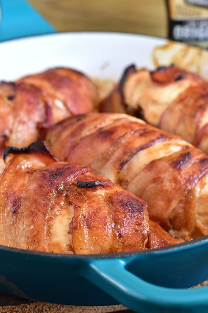 BBQ Bacon Stuffed Chicken Breast