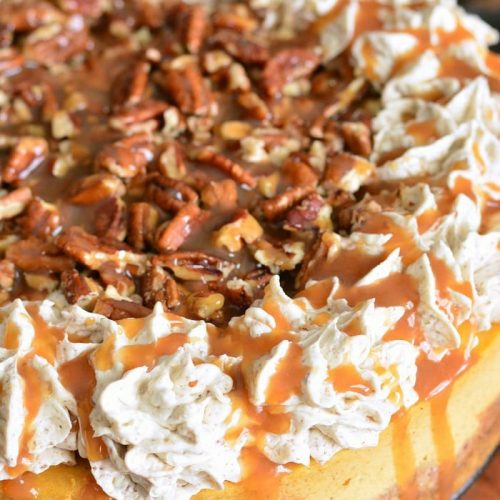 Pecan Caramel Pumpkin Cheesecake Will Cook For Smiles