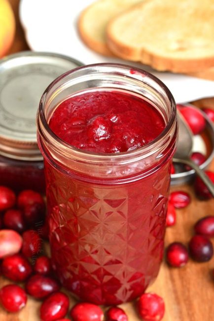 Homemade Cranberry Jam - Will Cook For Smiles