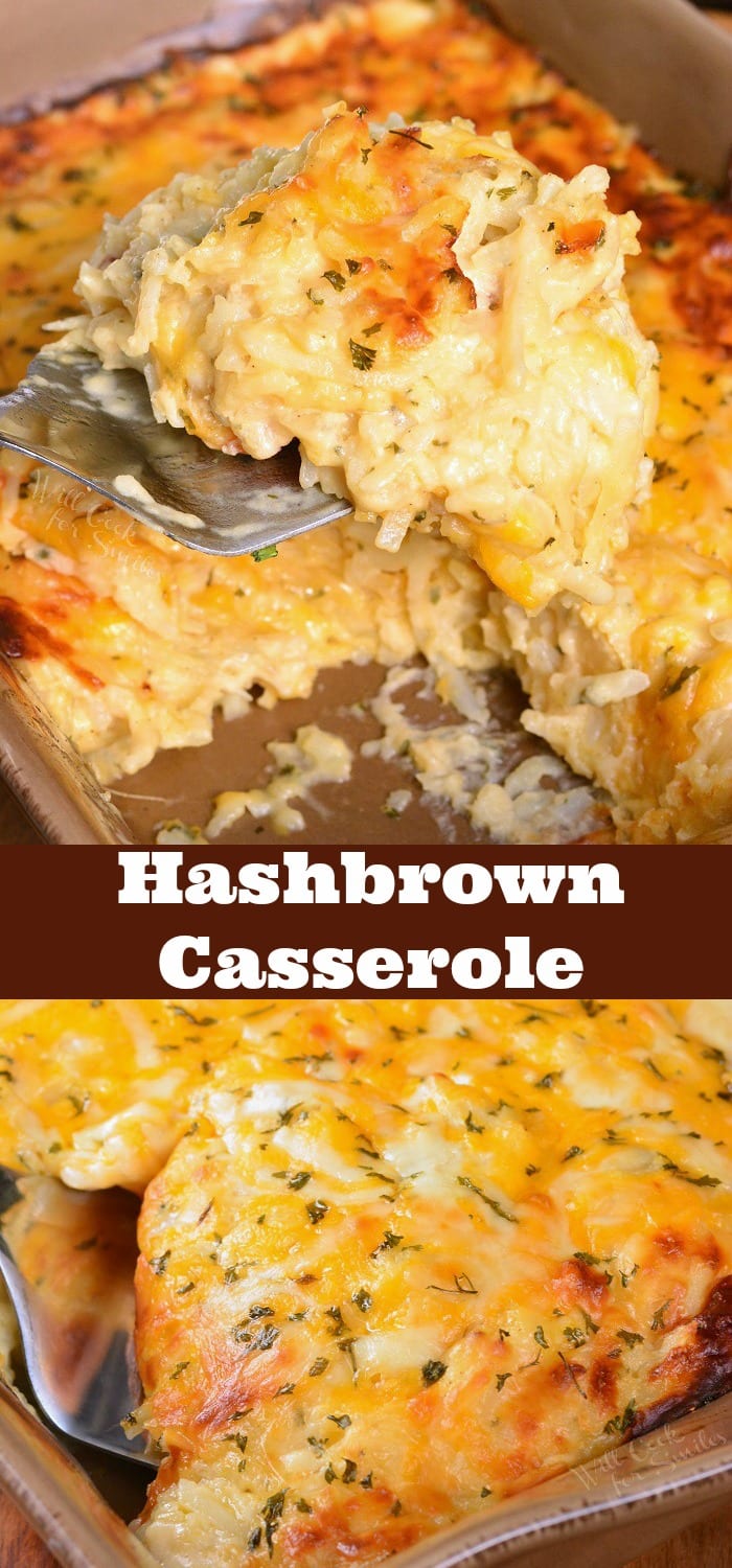 Hashbrown Casserole - The Best Cheesy Potato Side and No Canned Soup