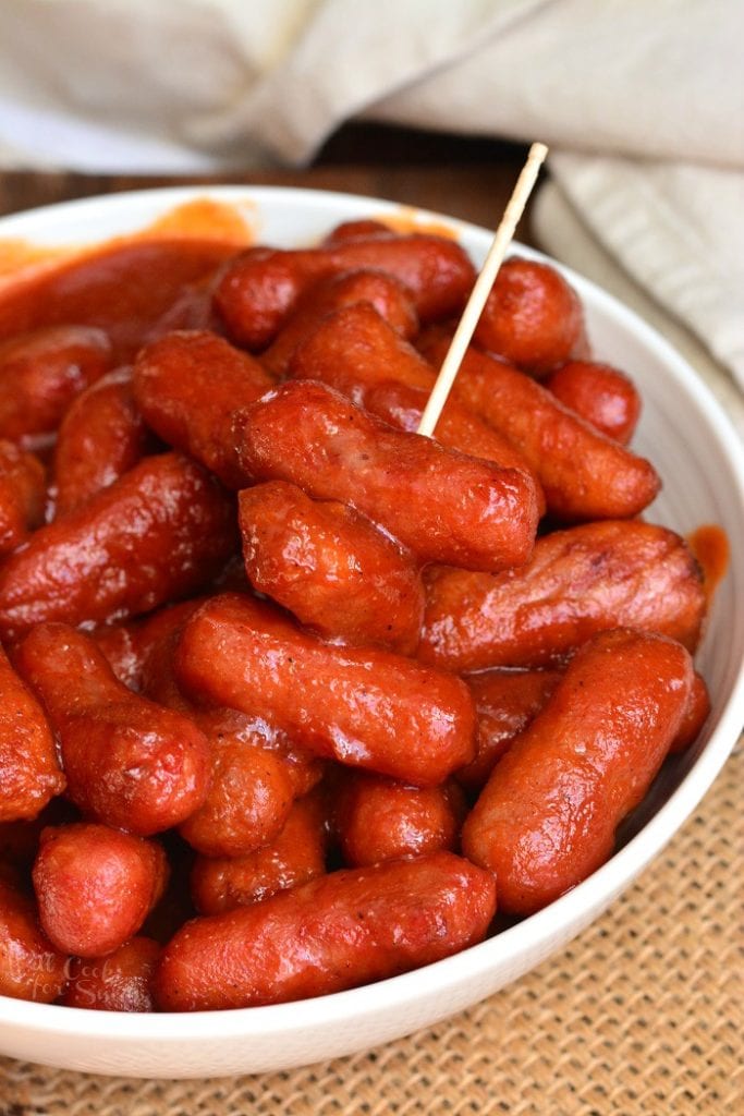 Easy BBQ Little Smokies - Will Cook For Smiles