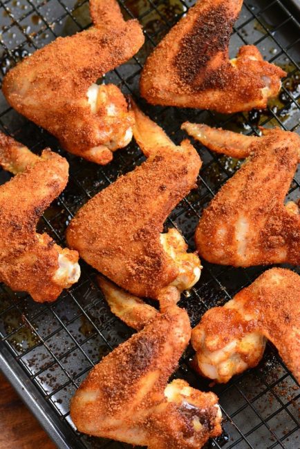 Baked Chicken Wings With The Best Dry Rub - Will Cook For Smiles