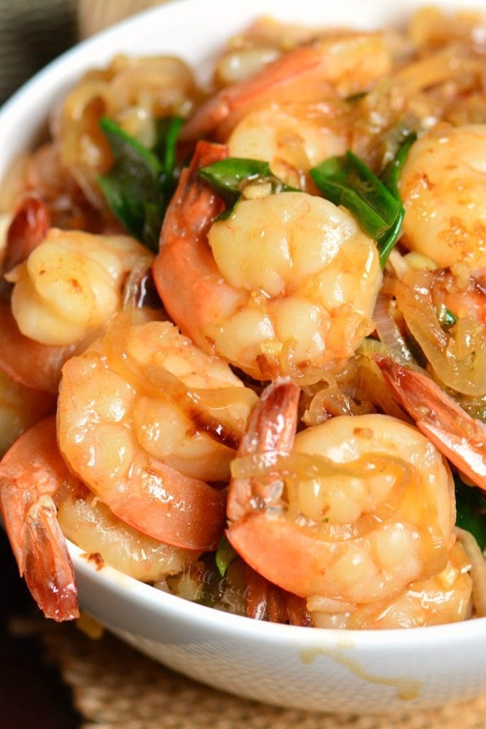Garlic Shrimp Rice Bowl - Will Cook For Smiles